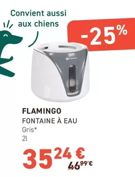 Flamingo - Fontaine A Eau offre à 35,24€ sur Tom&Co