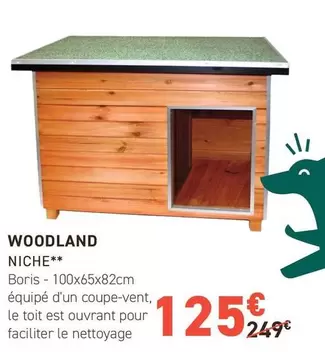 Woodland offre à 125€ sur Tom&Co