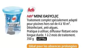 Mini Easyclic offre sur Irrijardin