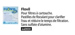 Flovil - Pour Filtres À Cartouche offre sur Irrijardin