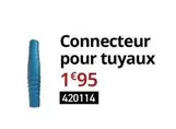 Connecteur Pour Tuyaux offre à 1,95€ sur Irrijardin