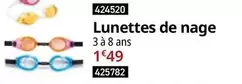 Lunettes De Nage offre à 1,49€ sur Irrijardin