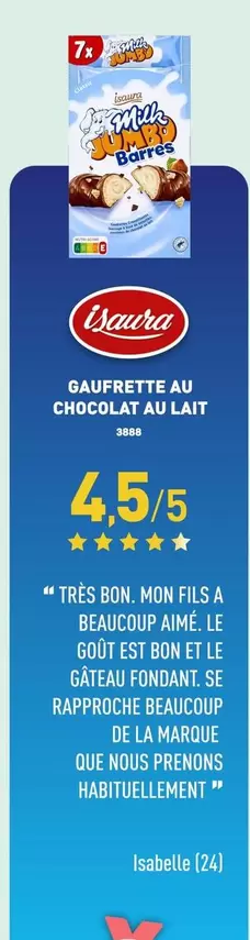 Le gaulois - Baufait Au Chocolat Au Lait offre à 45,75€ sur Aldi