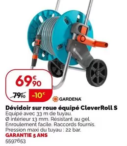 Gardena - Devidoir Roue Equipe 33m 13mm offre à 69,9€ sur Weldom