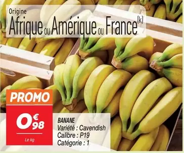 Promo - Banane offre à 0,98€ sur Netto