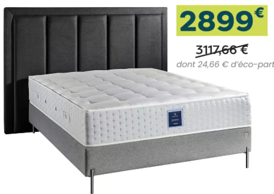 D'éco-part offre à 2899€ sur France Literie