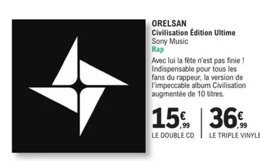 Sony - Civilisation Edition Ultime offre à 15,99€ sur E.Leclerc Espace Culturel