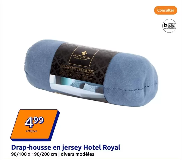 Royal - Drap-housse En Jersey offre à 4,99€ sur Action