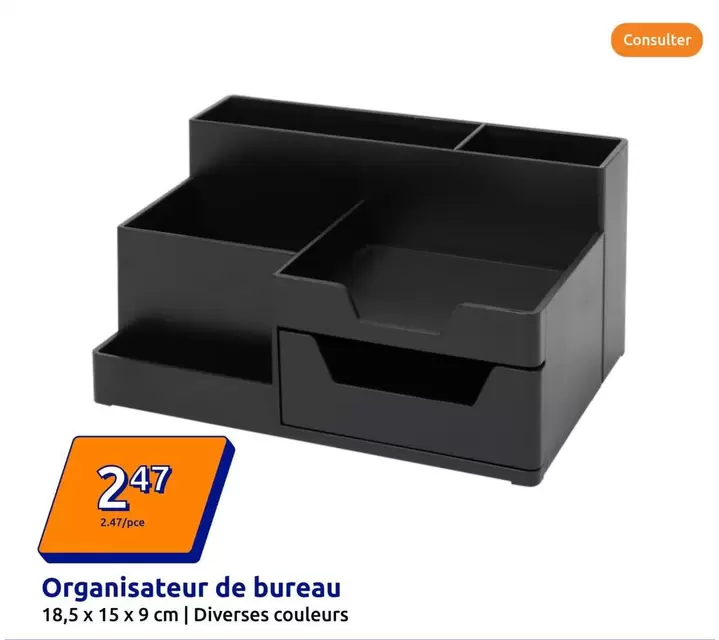 Organisateur De Bureau offre à 2,47€ sur Action