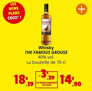 The Famous Grouse - Whisky offre à 18,19€ sur Coccimarket