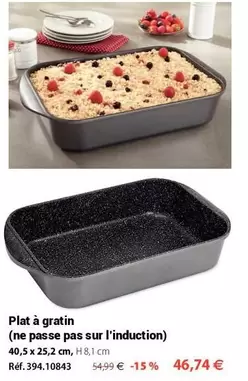 Plat À Gratin offre à 46,74€ sur Mathon