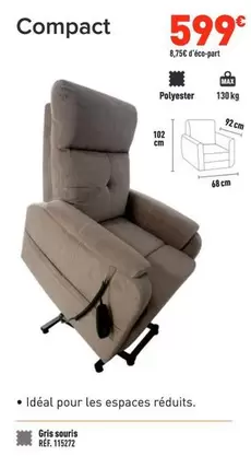 Compact offre à 599€ sur Bastide
