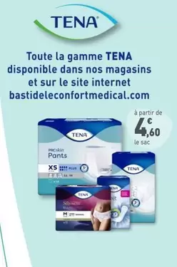 Tena - Toute La Gamme offre à 4,6€ sur Bastide