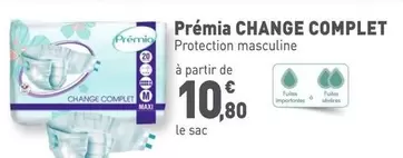 Prémia Change Complet  offre à 10,8€ sur Bastide