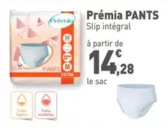Prémia - Pants Slip Intégral offre à 14,28€ sur Bastide