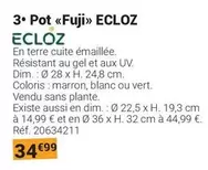 Ecloz - offre à 34,99€ sur Gamm vert