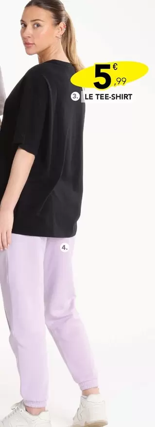 Le Tee-shirt offre à 5,99€ sur Stokomani