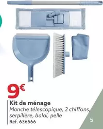 Kit De Ménage offre à 9€ sur Gifi