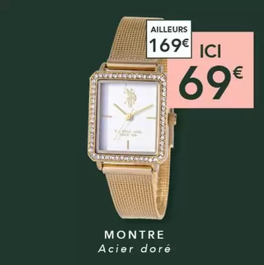 U.s Polo Assn - Montre offre à 69€ sur Trésor Bijoux