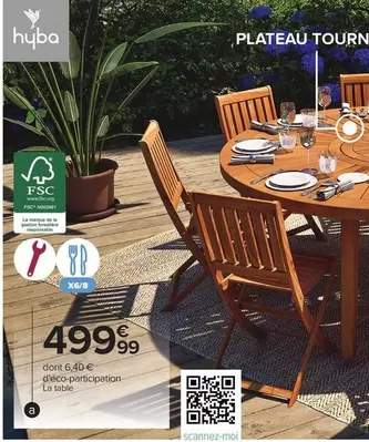 Table De Carton offre à 499,99€ sur Carrefour