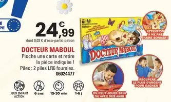 Hasbro - Docteur Maboul offre à 24,99€ sur JouéClub