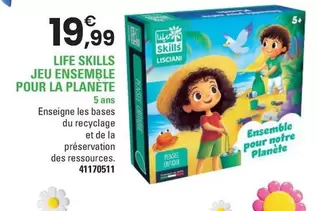 Lisciani - Life Skills Jeu Ensemble Pour La Planète offre à 19,99€ sur JouéClub