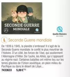 Seconde Guerre Mondiale offre à 5€ sur Plein ciel