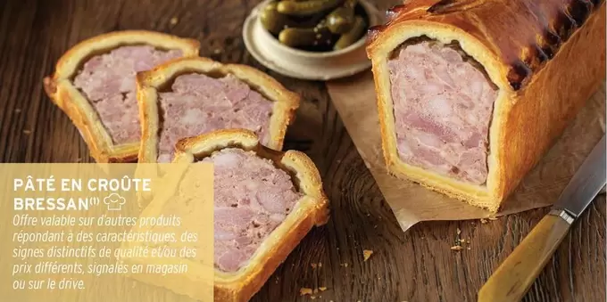 Pâté En Croûte Bressan offre sur Intermarché Express