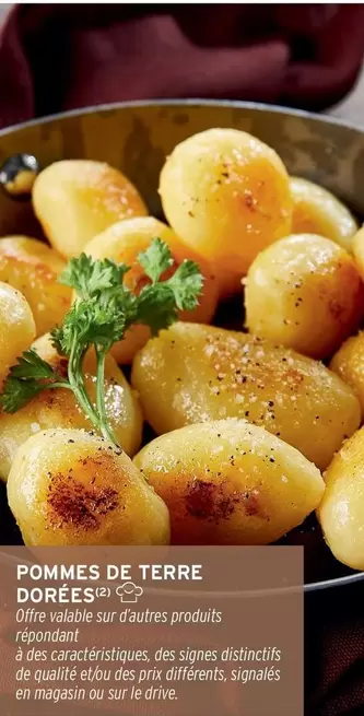 Pommes De Terre Dorées offre sur Intermarché Express
