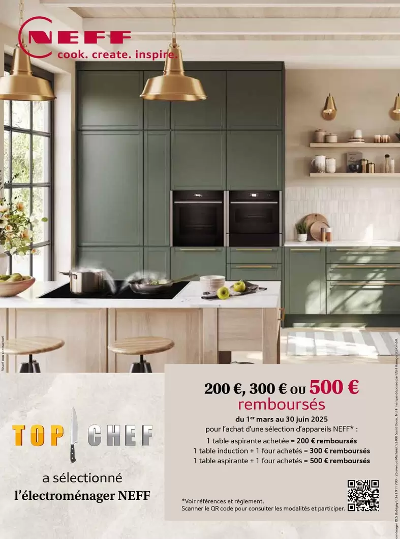 Neff - L'Électroménager  offre à 200€ sur MDA