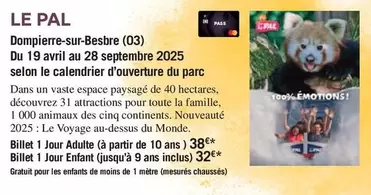 Le Pal offre à 38€ sur Carrefour Express