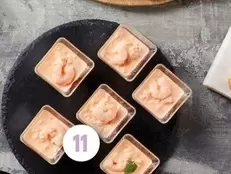 12 Verrines Avocat Et Cocktail De Crevettes offre sur Intermarché