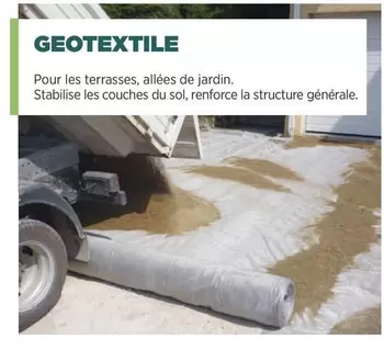 Geotextile offre sur Doras