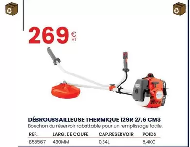 Facile - Debroussailleuse Thermique 129r 27.6 Cm3 offre à 269€ sur Au Forum du Bâtiment