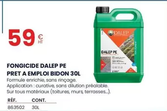 Fongicide offre à 59€ sur Au Forum du Bâtiment