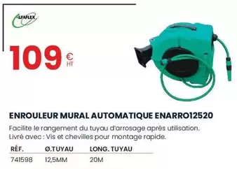 Enrouleur Mural Automatique Enarro12520 offre à 109€ sur Au Forum du Bâtiment
