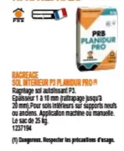 Prb - Planidur Pro offre sur Bricoman