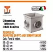 Regard Ou Rehausse En Pvc Avec Emboitement offre sur Bricoman