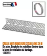 Grille Anti-Rongeurs offre sur Bricoman