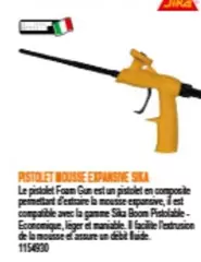 Pistolet Mousse  offre sur Bricoman