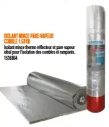 Isolant Bice Pare-vapeur Corble offre sur Bricoman