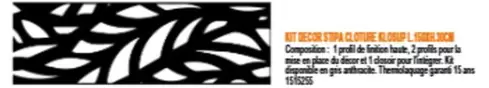 Kit Decor offre sur Bricoman