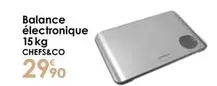 Chefs&Co - Balance Électronique offre à 29,9€ sur Culinarion