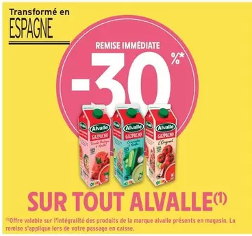 Alvalle - Sur Tout offre sur Intermarché Hyper