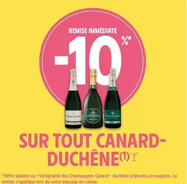 Canard-Duchene - Sur Tout offre sur Intermarché Hyper