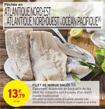Signal - Filet De Morue Salée offre à 13,79€ sur Intermarché Hyper