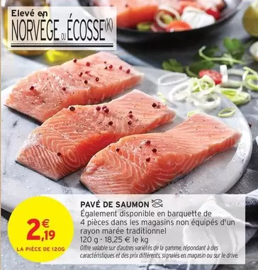 Signal - Pavé De Saumon offre à 2,19€ sur Intermarché Hyper