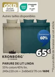 Parure De Lit Linda offre à 65€ sur JYSK