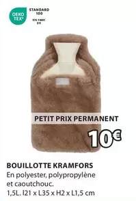 Tex - Bouillotte offre à 10€ sur JYSK