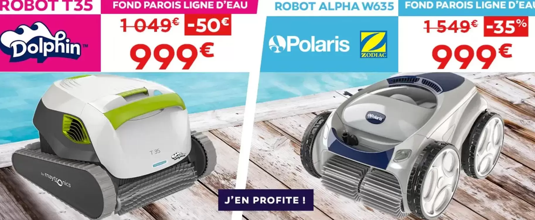 Dolphin - Robot T35 offre à 999€ sur Cabesto
